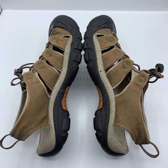 Keen Newport H2 Men\'s Drawcord Tan, Brown & Orange Hiking Sandals Size 8 main image 6